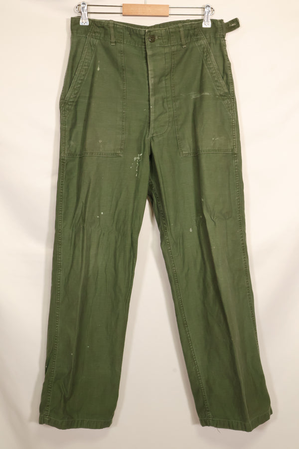 1960年代 TYPE 1 MEDIUM アメリカ軍 OG-107 ユーティリティパンツ ベイカーパンツ 中古品 B