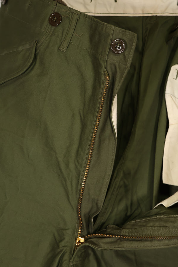 実物 1957年製 M51 コットンフィールドパンツ デッドストック M-R 未使用品