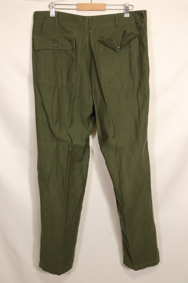 1972年会計 TYPE 3 40 x 33 アメリカ軍 OG-107 ユーティリティパンツ ベイカーパンツ 中古品