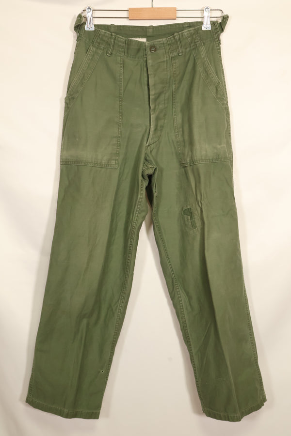 1950年代 TYPE 1 推定SMALL  アメリカ軍 OG-107 ユーティリティパンツ ベイカーパンツ 中古品
