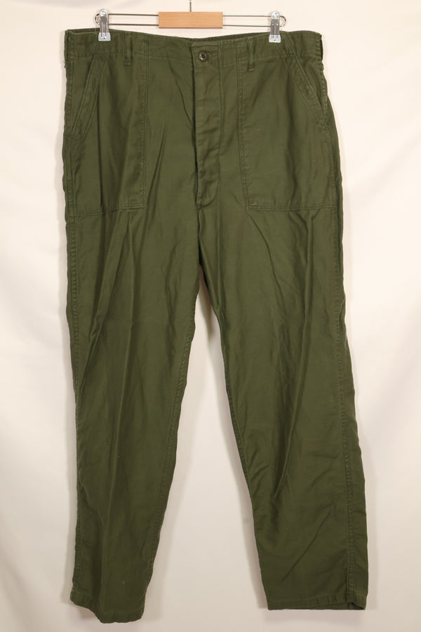 1972年会計 TYPE 3 40 x 33 アメリカ軍 OG-107 ユーティリティパンツ ベイカーパンツ 中古品  B