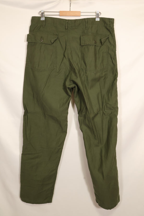 1972年会計 TYPE 3 40 x 33 アメリカ軍 OG-107 ユーティリティパンツ ベイカーパンツ 中古品  B