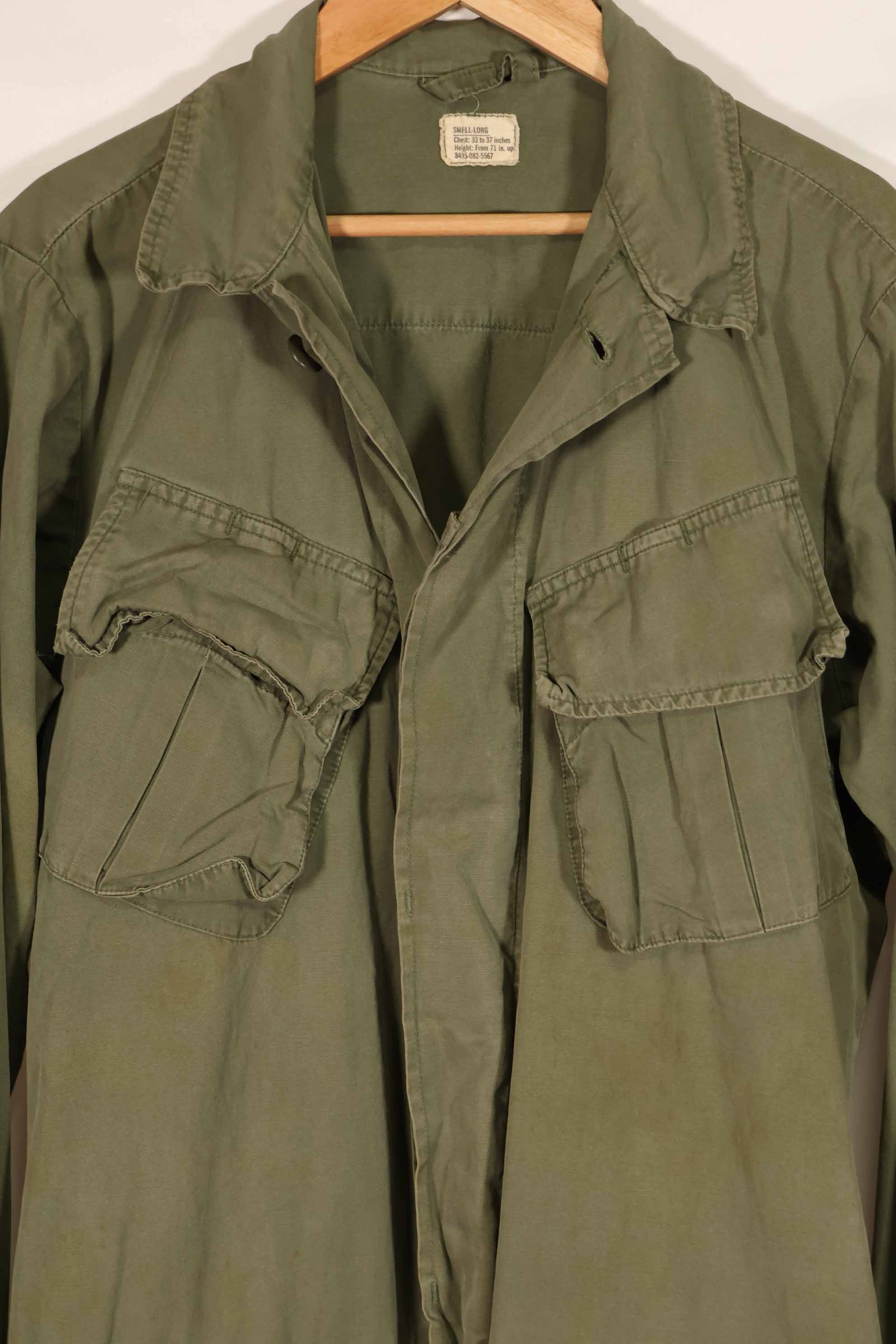 実物 製造年不明 3rd Model ジャングルファティーグ ジャケット S-L 中古品