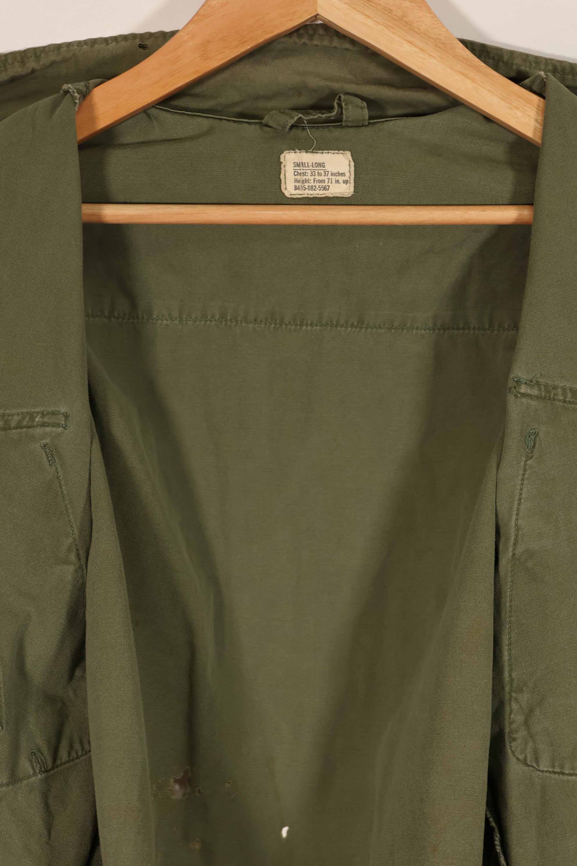 実物 製造年不明 3rd Model ジャングルファティーグ ジャケット S-L 中古品