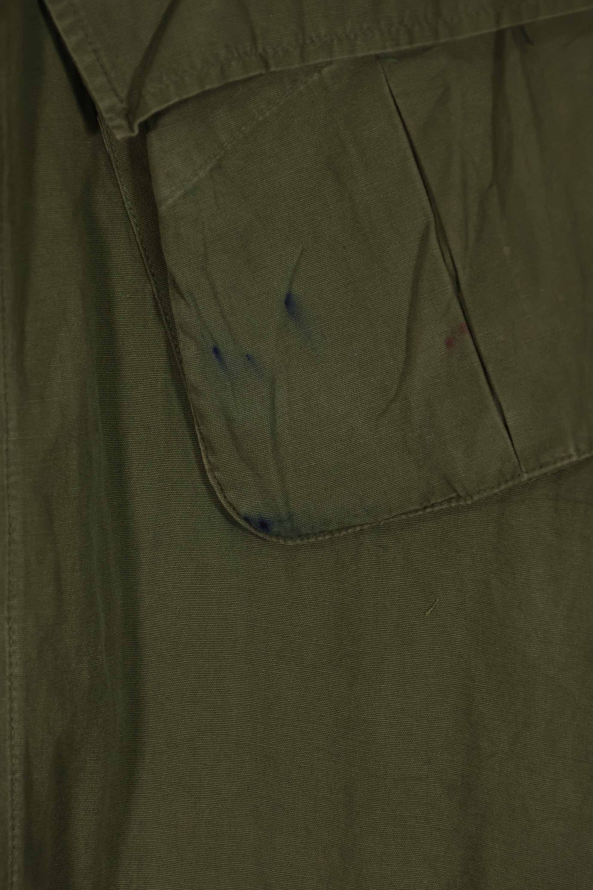 実物 1966年〜67年頃製造 3rd Model ジャングルファティーグ ジャケット M-S 中古品