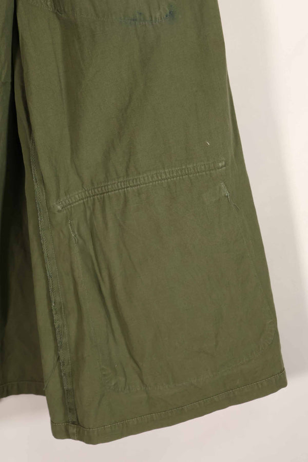 実物 1966年〜67年頃製造 3rd Model ジャングルファティーグ ジャケット M-S 中古品