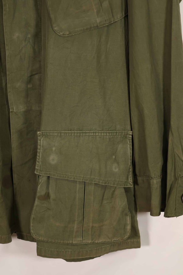 実物 1967年製 3rd Model ジャングルファティーグ ジャケット アメリカ空軍 パッチ付 M-R 中古品