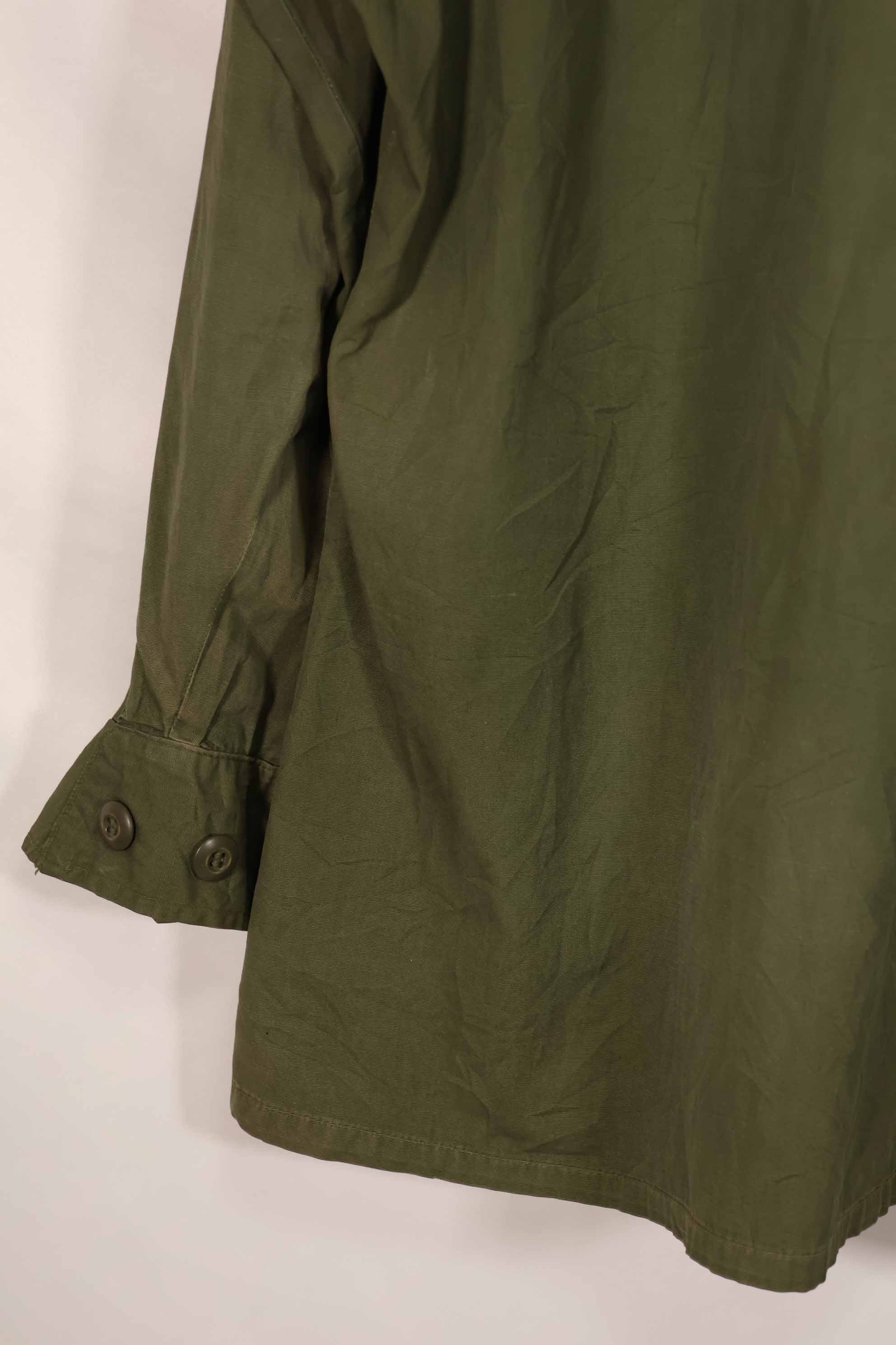 実物 1967年製 3rd Model ジャングルファティーグ ジャケット アメリカ空軍 パッチ付 M-R 中古品