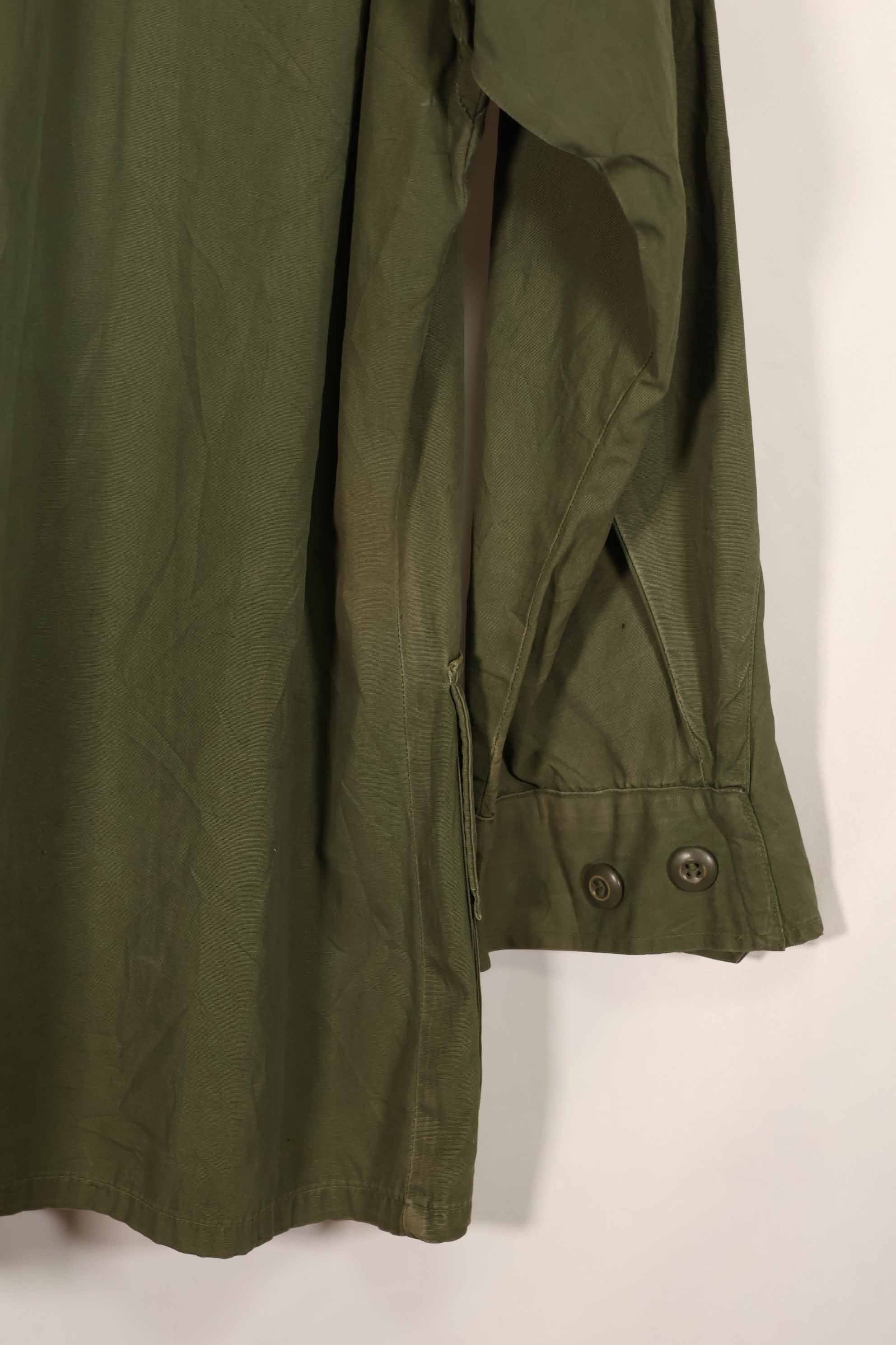 実物 1967年製 3rd Model ジャングルファティーグ ジャケット アメリカ空軍 パッチ付 M-R 中古品