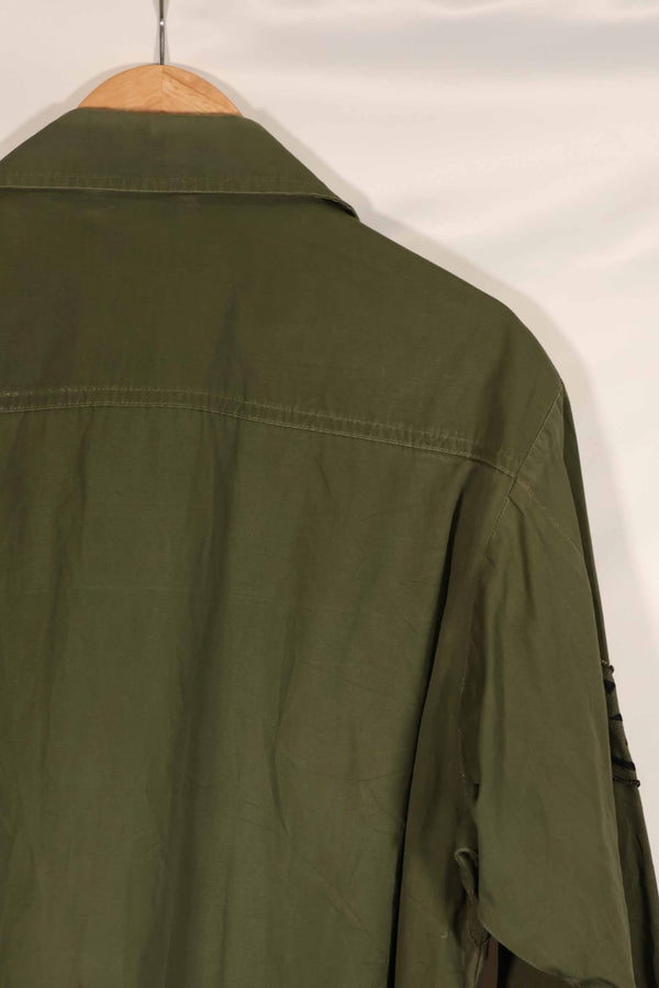 実物 1967年製 3rd Model ジャングルファティーグ ジャケット アメリカ空軍 パッチ付 M-R 中古品