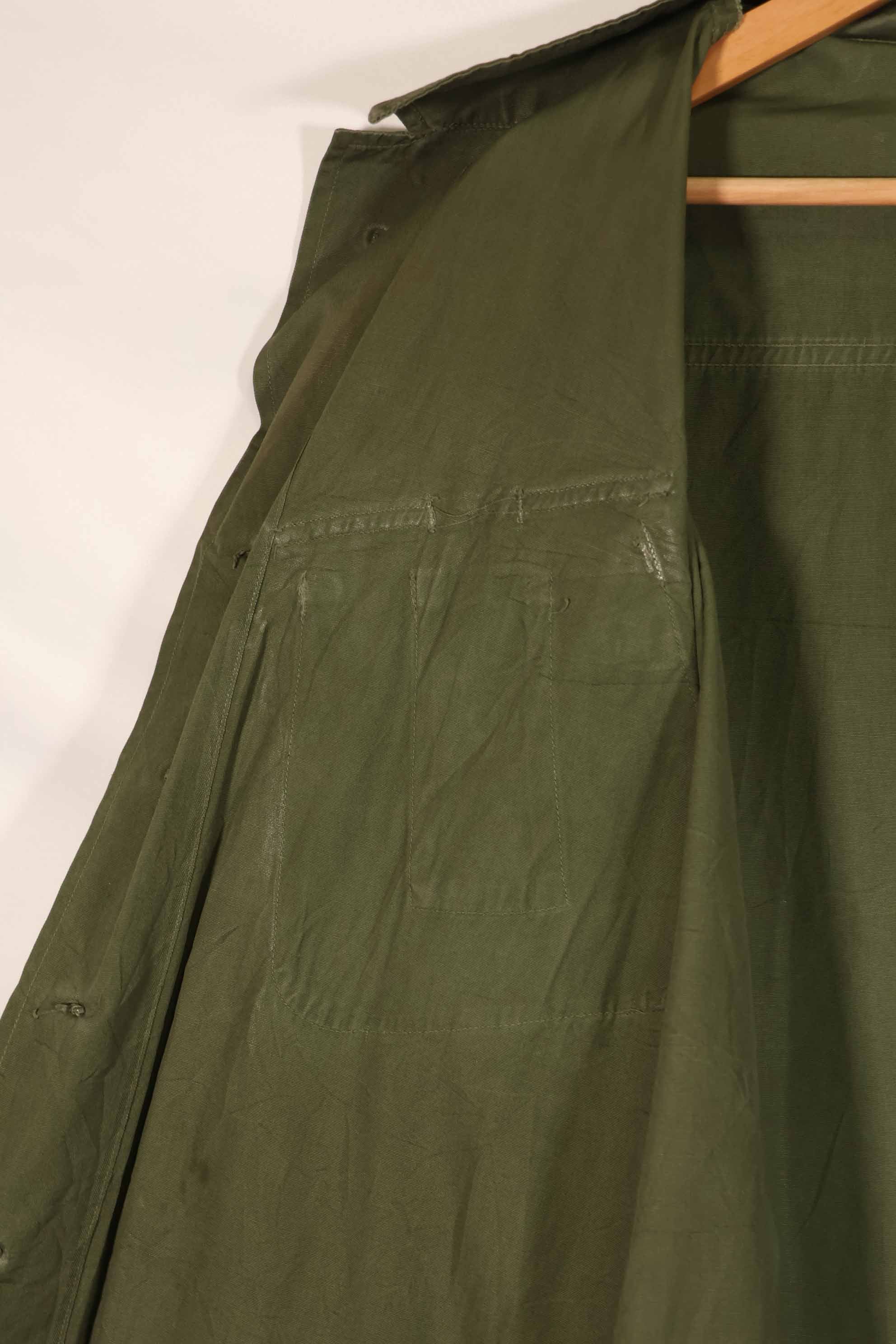 実物 1967年製 3rd Model ジャングルファティーグ ジャケット アメリカ空軍 パッチ付 M-R 中古品