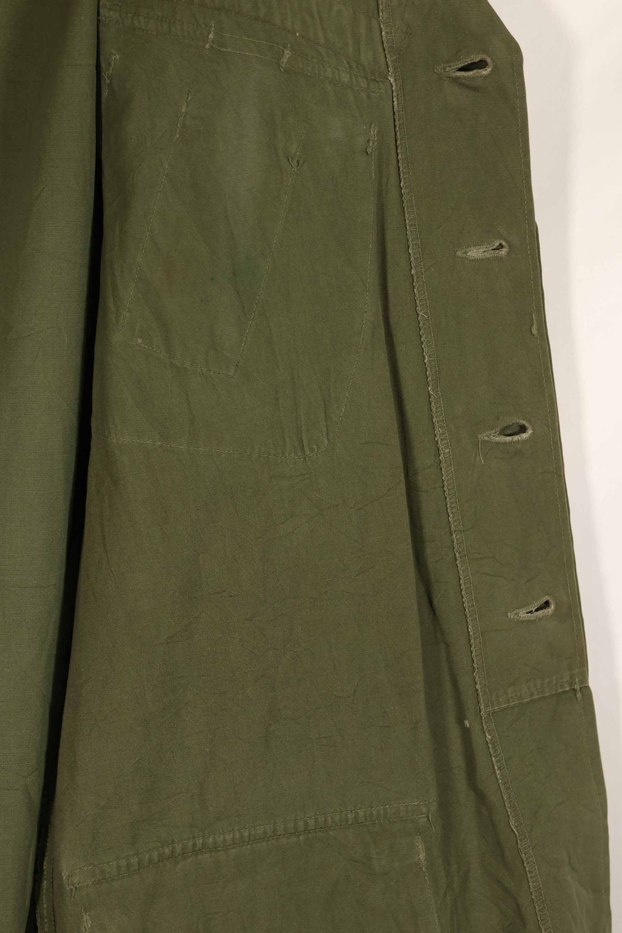 実物 1967年製 3rd Model ジャングルファティーグ ジャケット アメリカ空軍 パッチ付 M-R 中古品