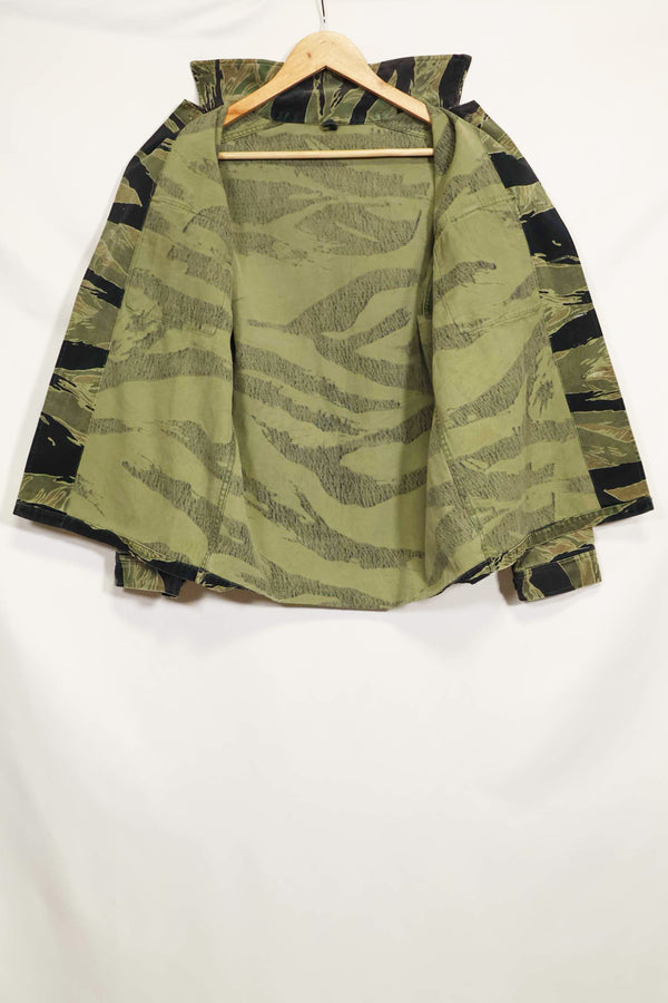 1960年代 ファットタイガー タイガーストライプ シャツ Asian カット 中古品