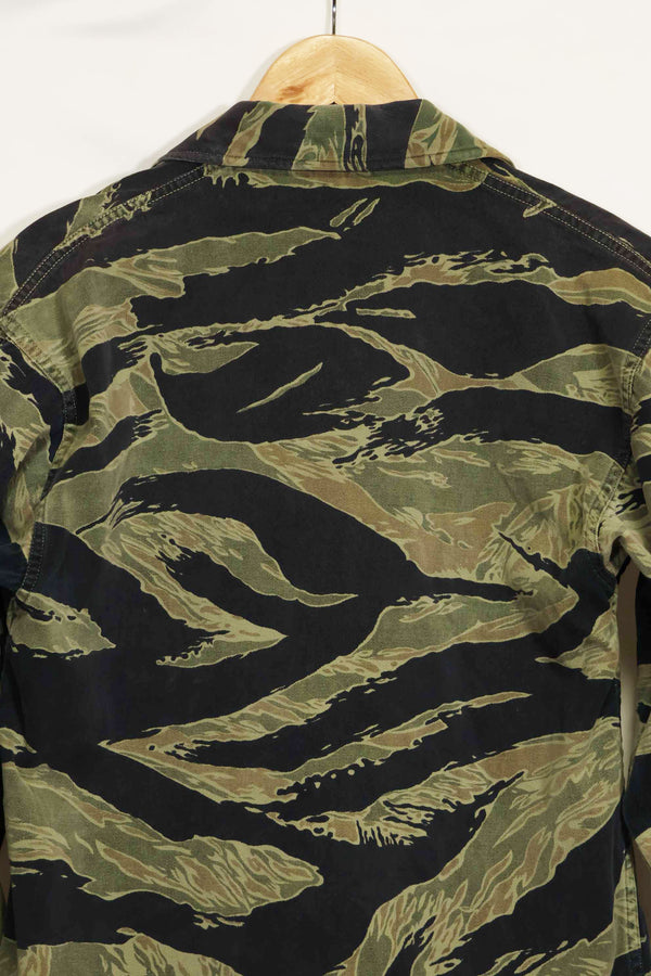 1960年代 ファットタイガー タイガーストライプ シャツ Asian カット 中古品