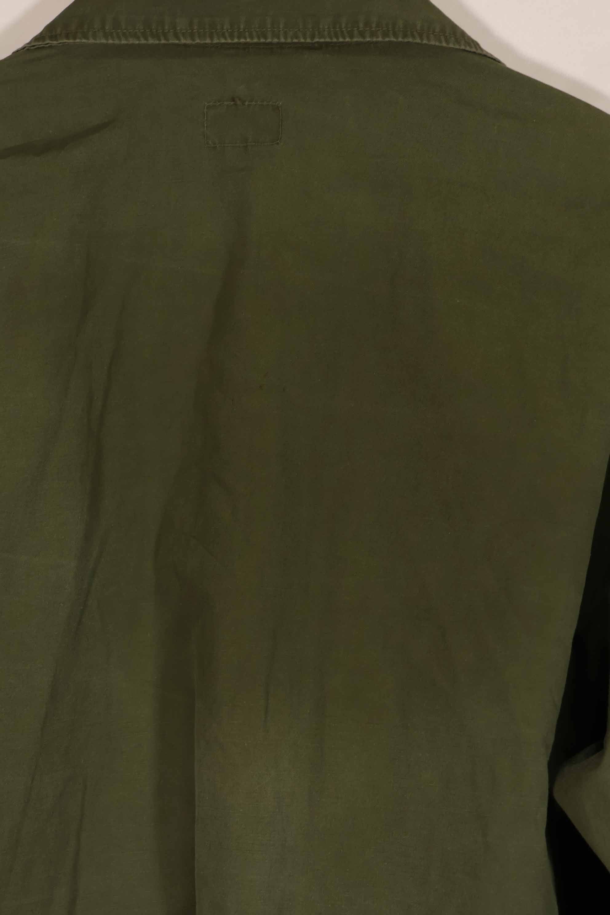 実物 1966年〜67年頃製造 3rd Model ジャングルファティーグ ジャケット 2nd Model折衷型 S-L 中古品