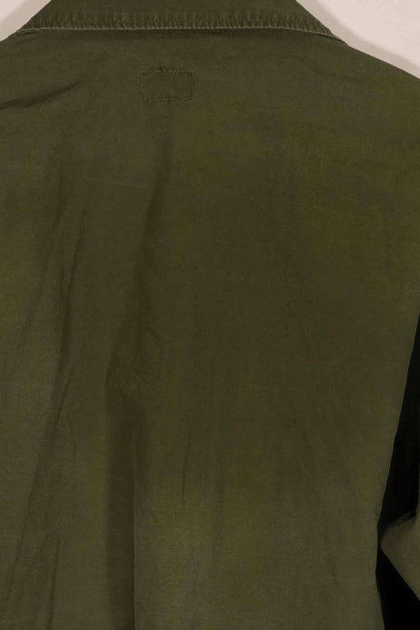 実物 1966年〜67年頃製造 3rd Model ジャングルファティーグ ジャケット 2nd Model折衷型 S-L 中古品