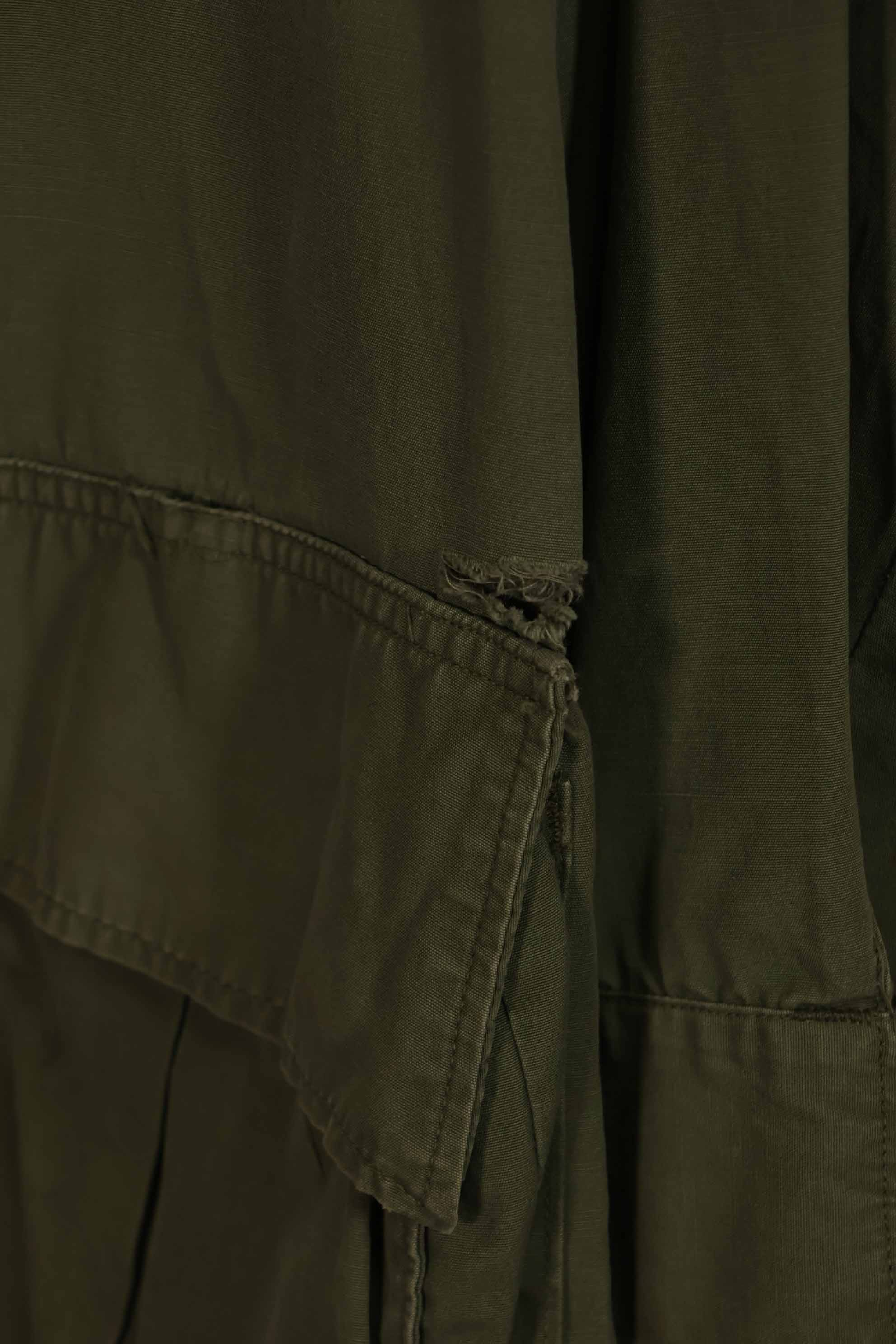 実物 1967年製 3rd Model ジャングルファティーグ ジャケット M-R 背中パッチ跡あり 中古品