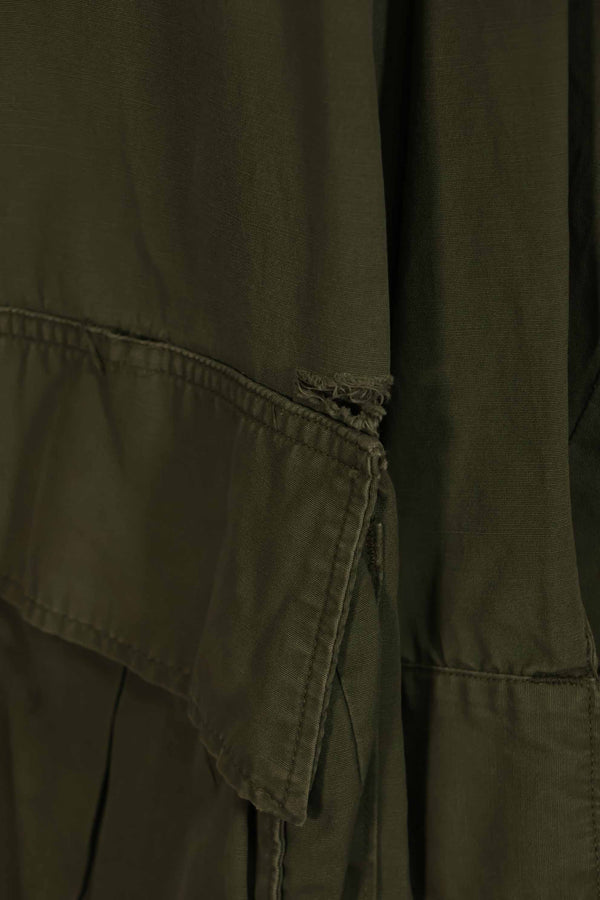 実物 1967年製 3rd Model ジャングルファティーグ ジャケット M-R 背中パッチ跡あり 中古品