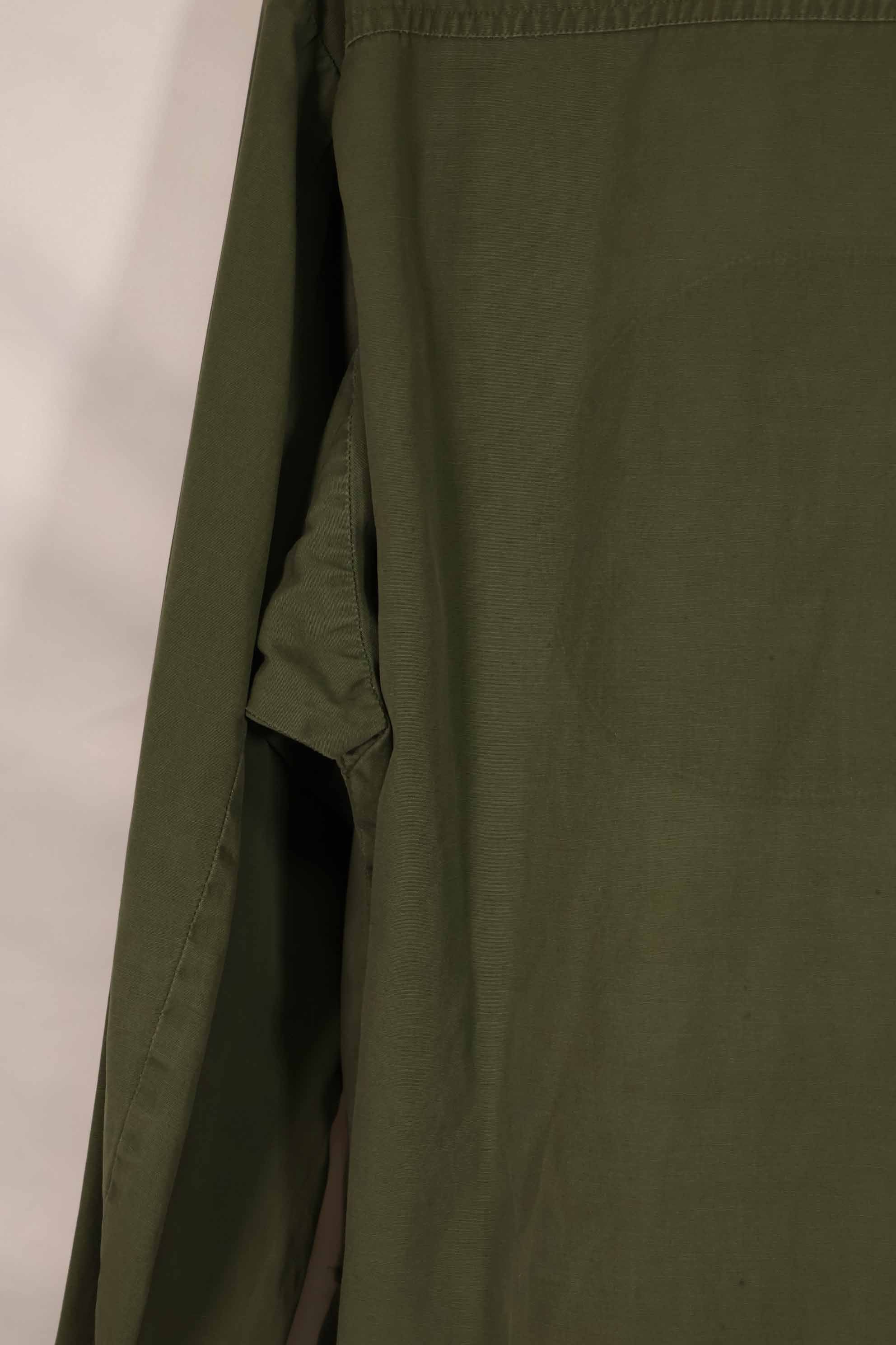 実物 1967年製 3rd Model ジャングルファティーグ ジャケット M-R 背中パッチ跡あり 中古品