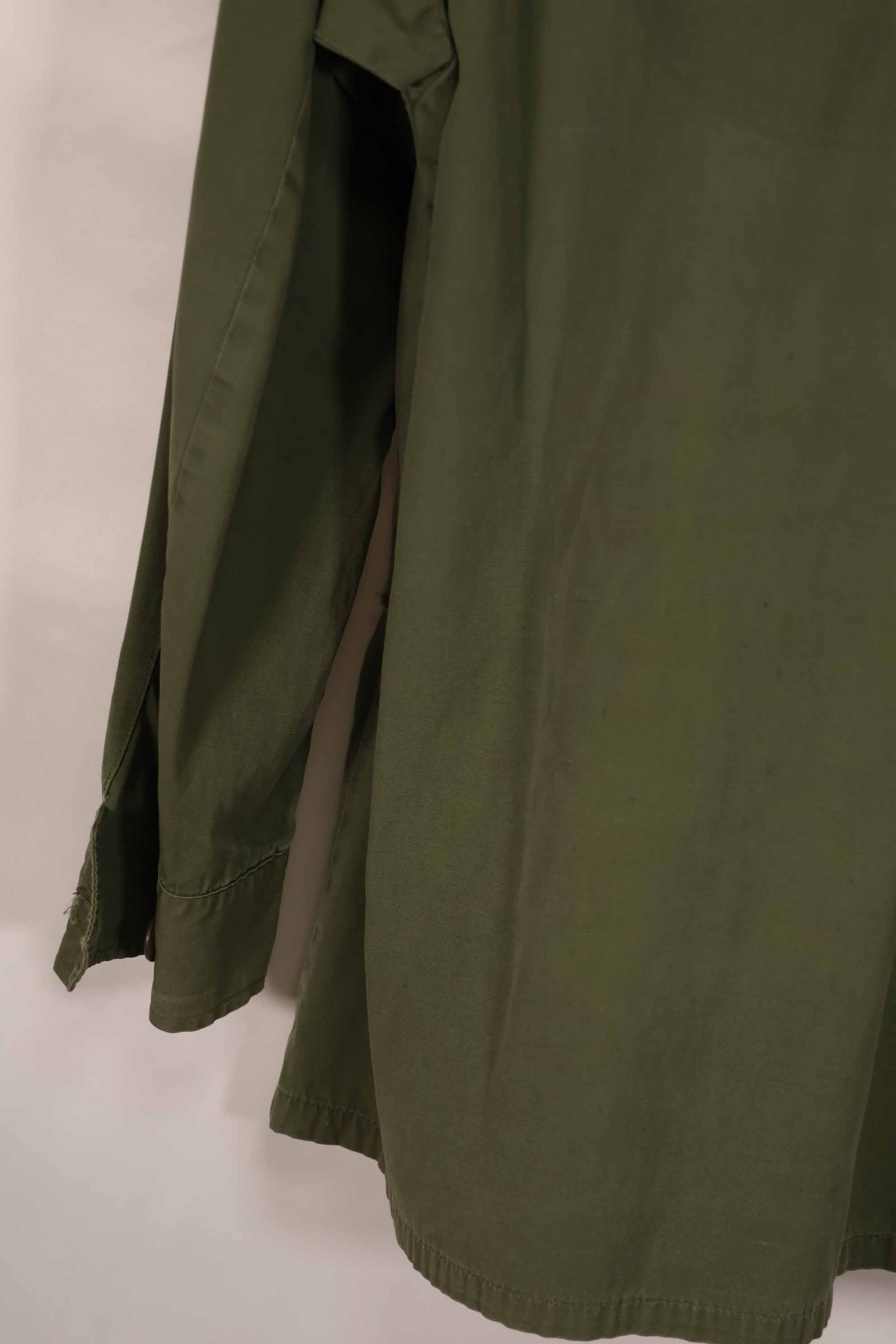 実物 1967年製 3rd Model ジャングルファティーグ ジャケット M-R 背中パッチ跡あり 中古品