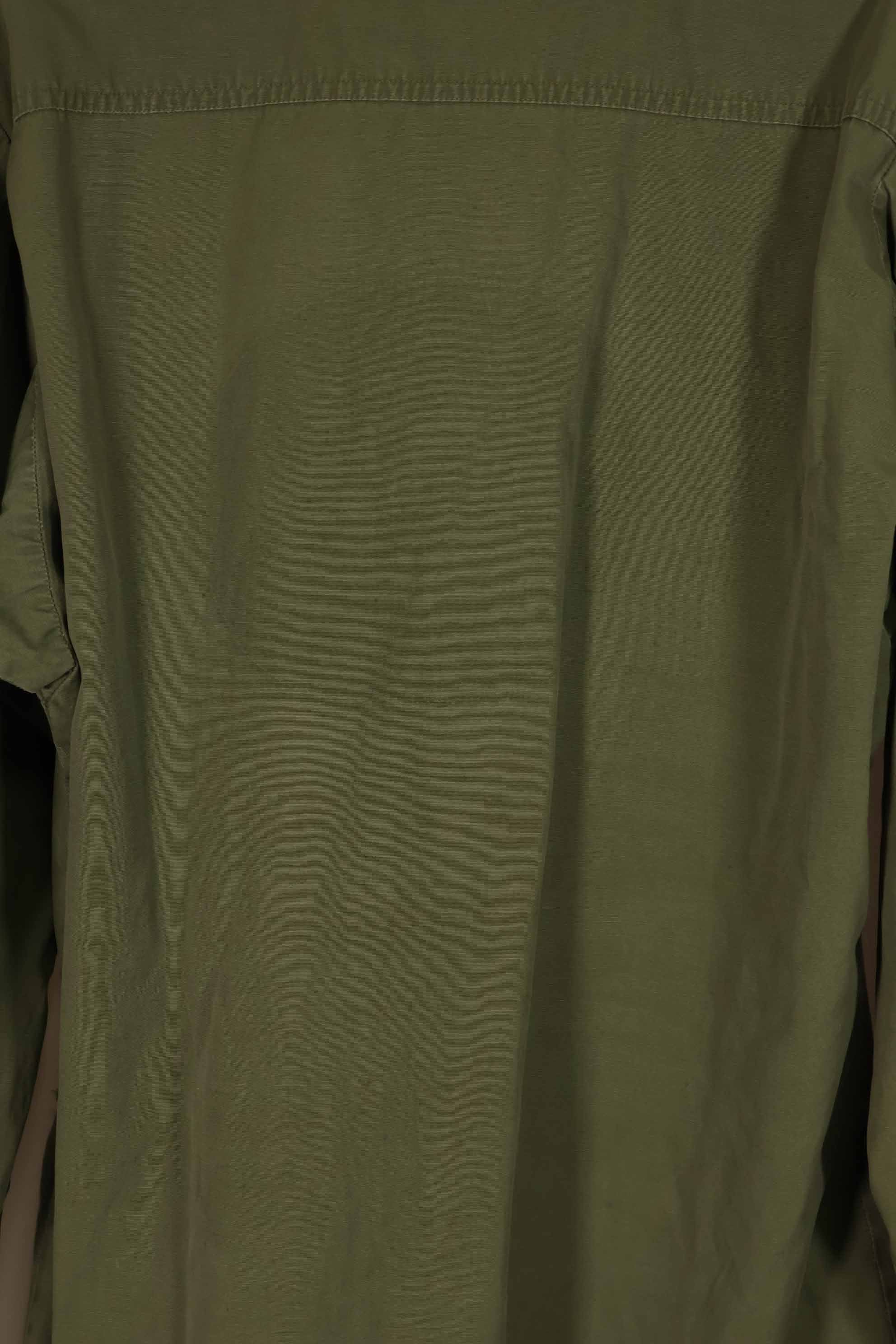 実物 1967年製 3rd Model ジャングルファティーグ ジャケット M-R 背中パッチ跡あり 中古品