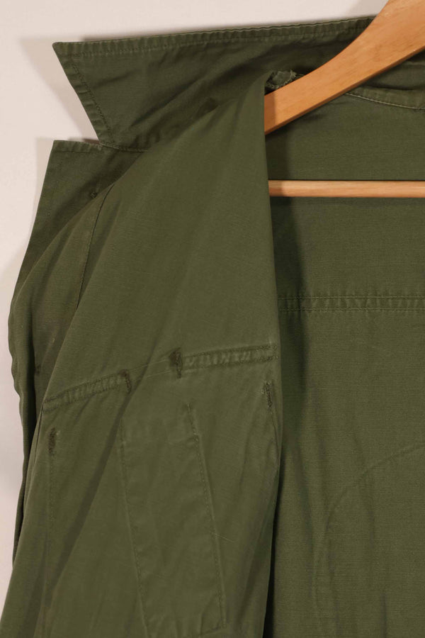 実物 1967年製 3rd Model ジャングルファティーグ ジャケット M-R 背中パッチ跡あり 中古品