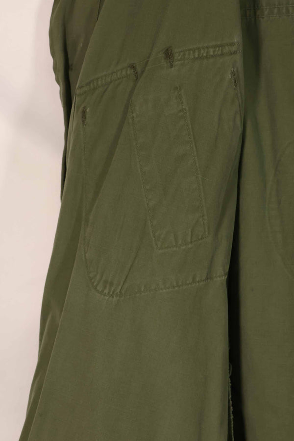 実物 1967年製 3rd Model ジャングルファティーグ ジャケット M-R 背中パッチ跡あり 中古品