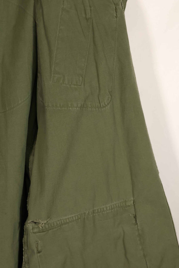 実物 1967年製 3rd Model ジャングルファティーグ ジャケット M-R 背中パッチ跡あり 中古品