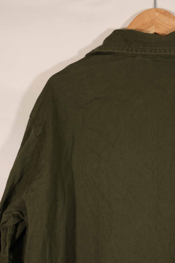 実物 1960年代初頭製 アメリカ軍 OG-107 ユーティリティシャツ サイズタグなし 中古品 C