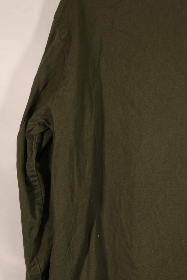 実物 1960年代初頭製 アメリカ軍 OG-107 ユーティリティシャツ サイズタグなし 中古品 C