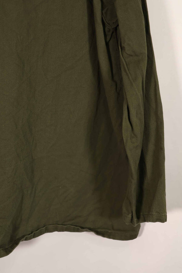 実物 1960年代初頭製 アメリカ軍 OG-107 ユーティリティシャツ サイズタグなし 中古品 C
