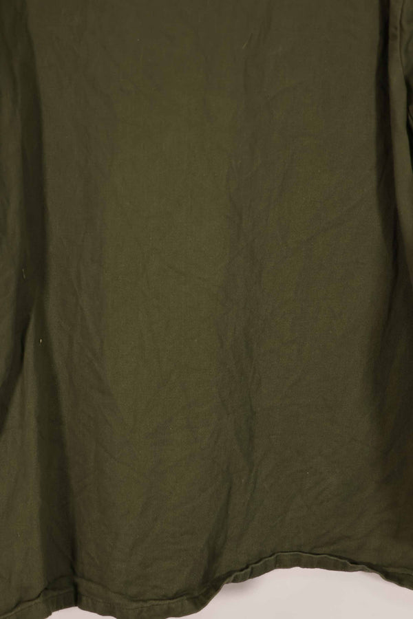 実物 1960年代初頭製 アメリカ軍 OG-107 ユーティリティシャツ サイズタグなし 中古品 C