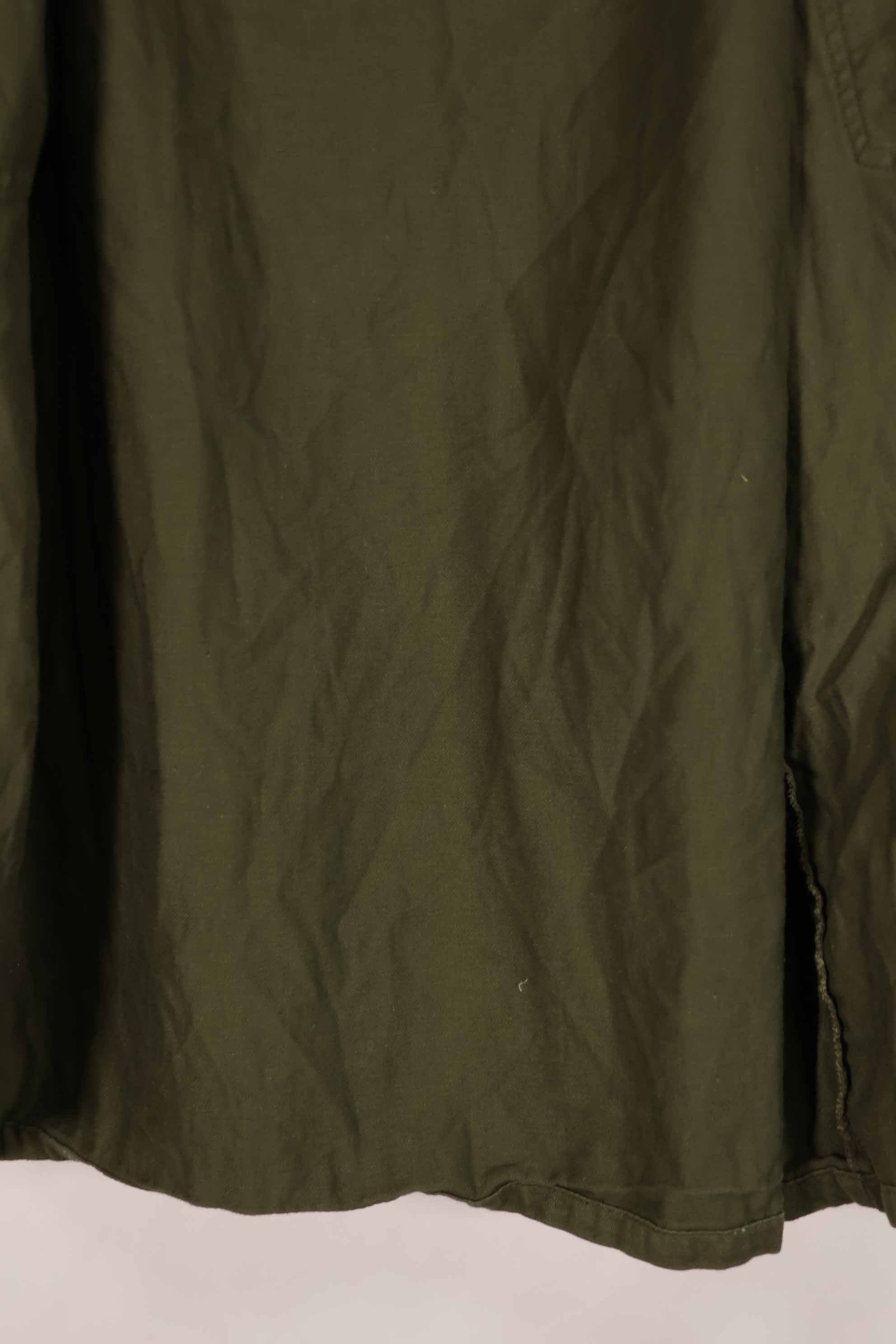 実物 1960年代初頭製 アメリカ軍 OG-107 ユーティリティシャツ サイズタグなし 中古品 C