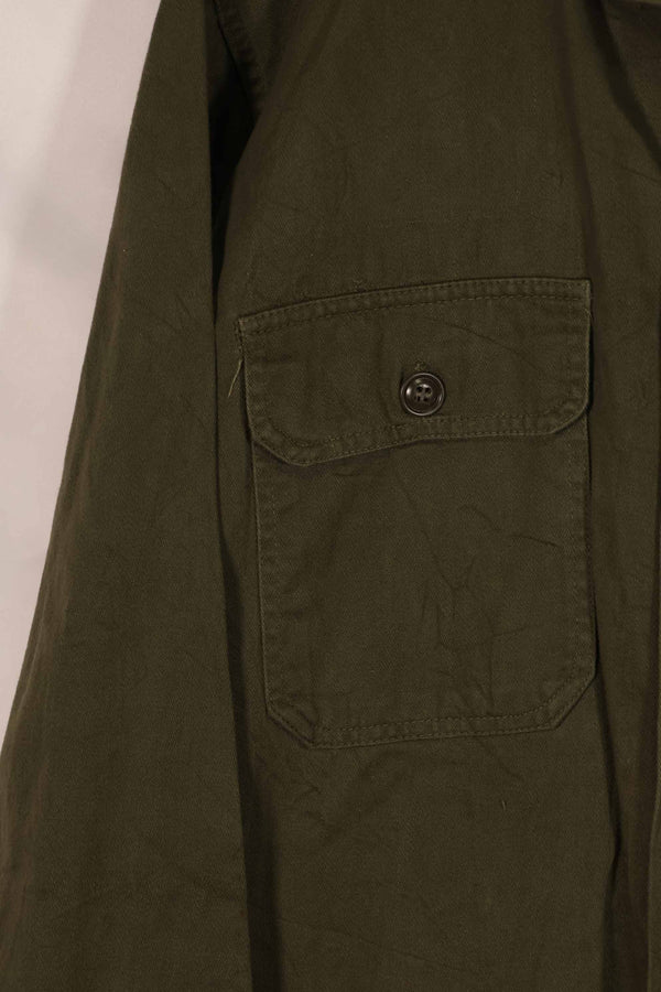 実物 1960年代前半ロット アメリカ軍 OG-107 ユーティリティシャツ 中古品 A