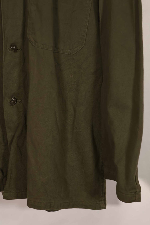 実物 1960年代前半ロット アメリカ軍 OG-107 ユーティリティシャツ 中古品 A