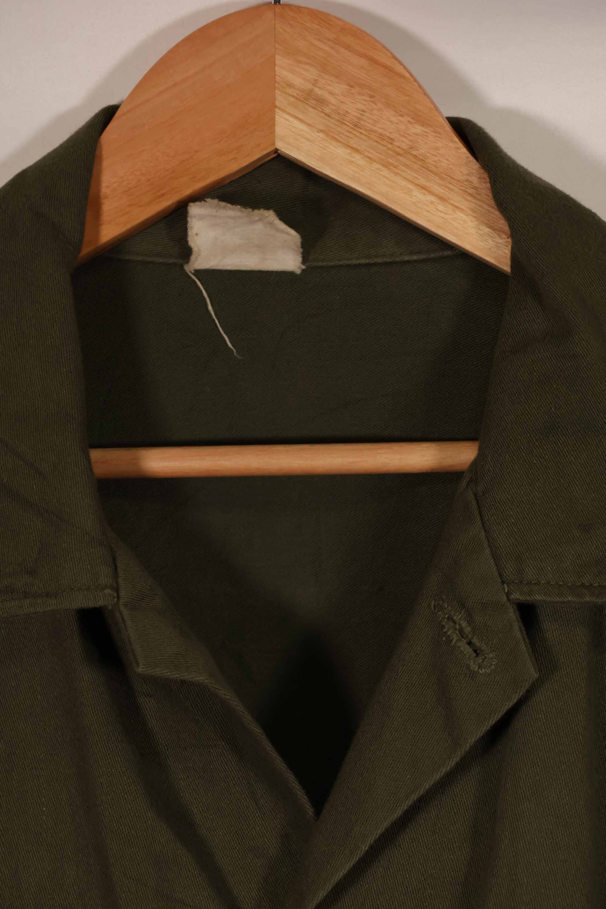 実物 1960年代前半ロット アメリカ軍 OG-107 ユーティリティシャツ 中古品 A