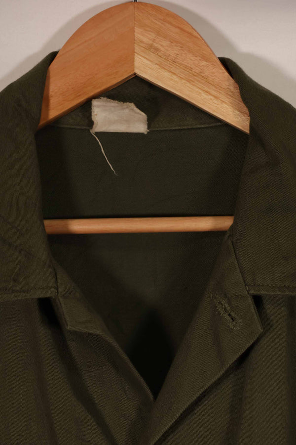 実物 1960年代前半ロット アメリカ軍 OG-107 ユーティリティシャツ 中古品 A