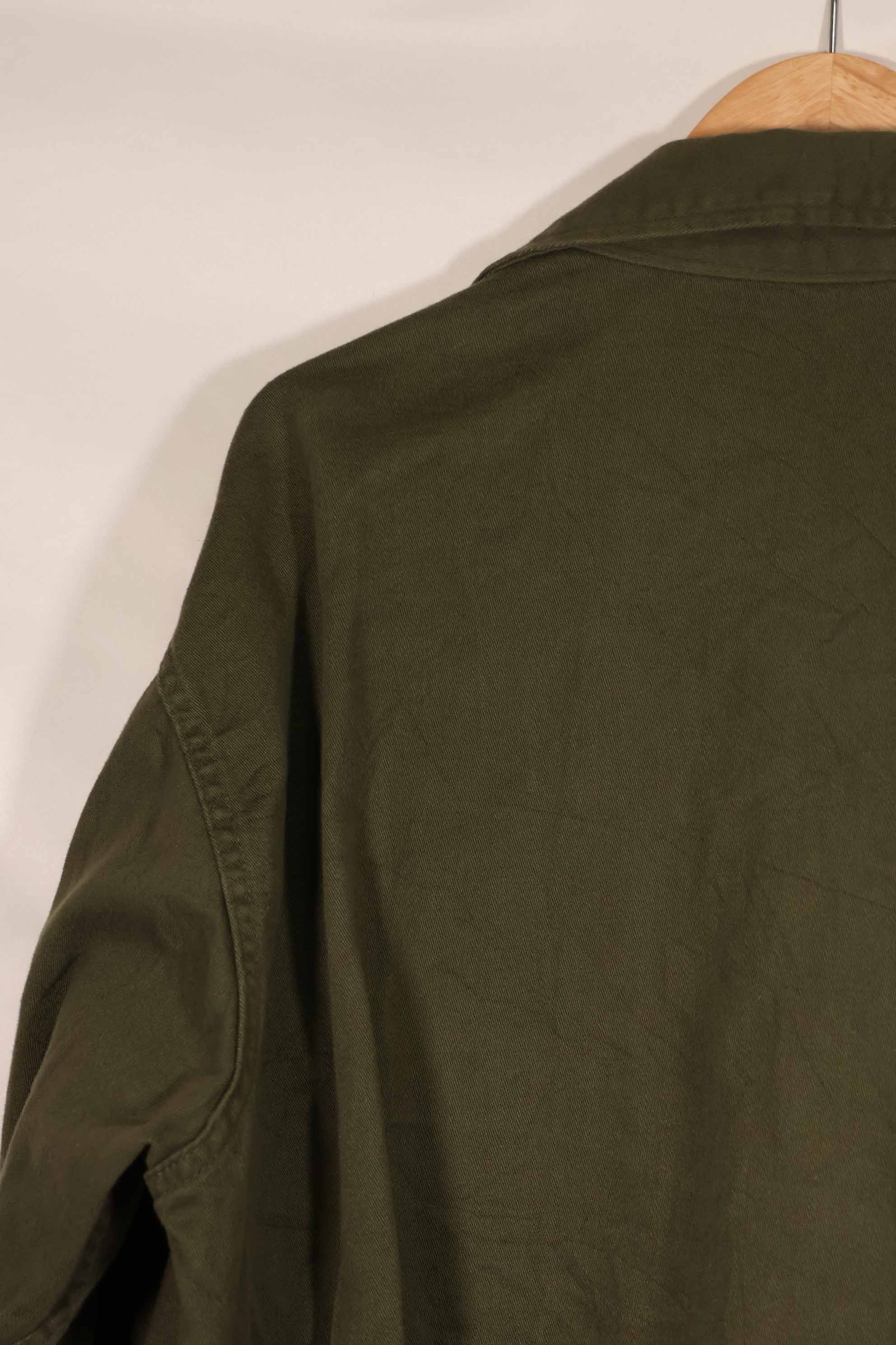 実物 1960年代前半ロット アメリカ軍 OG-107 ユーティリティシャツ 中古品 A