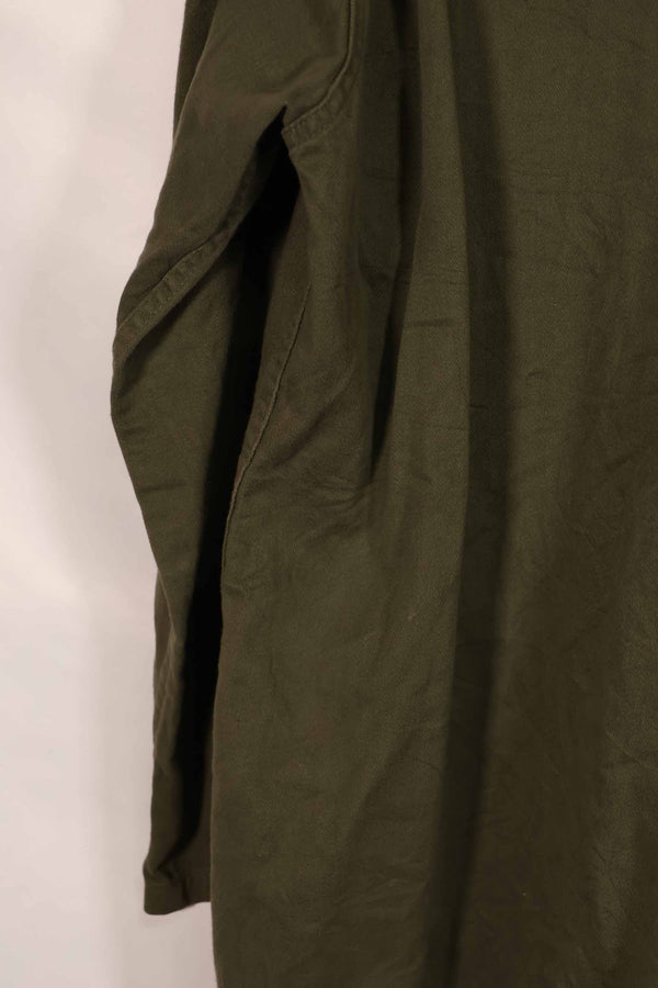 実物 1960年代前半ロット アメリカ軍 OG-107 ユーティリティシャツ 中古品 A
