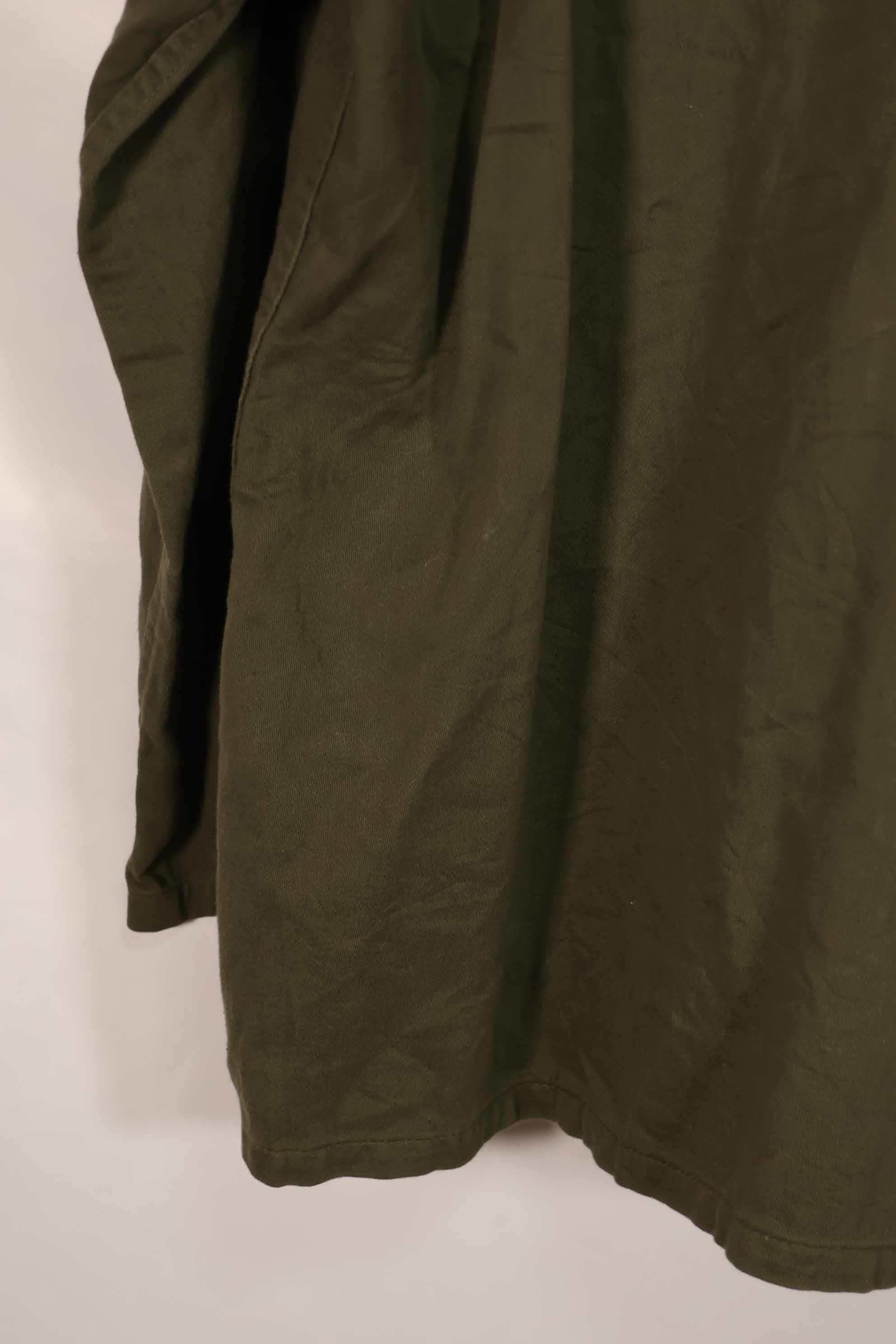 実物 1960年代前半ロット アメリカ軍 OG-107 ユーティリティシャツ 中古品 A