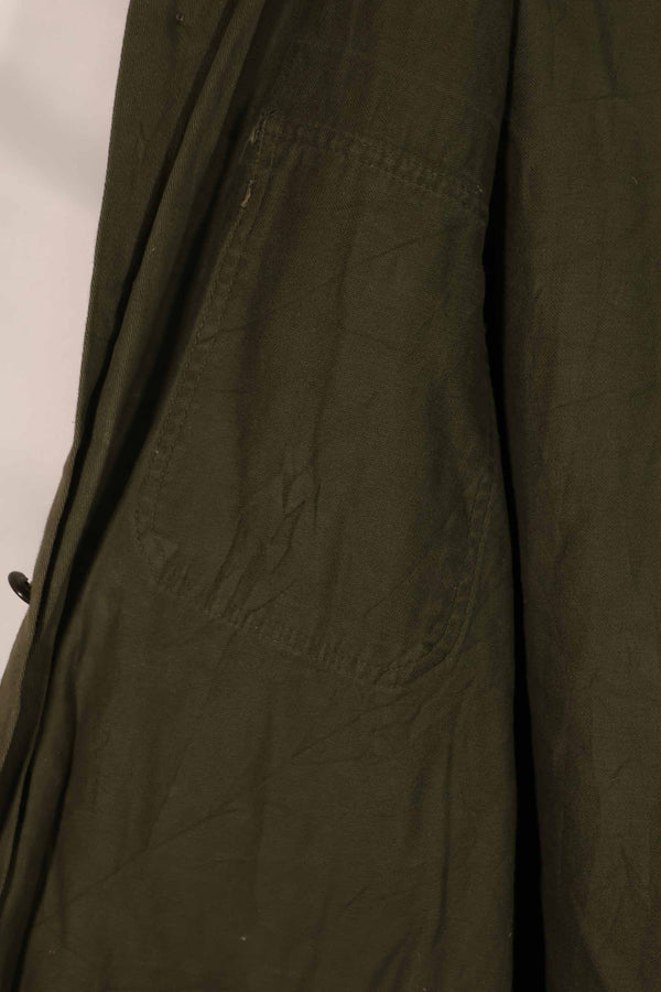 実物 1960年代前半ロット アメリカ軍 OG-107 ユーティリティシャツ 中古品 A