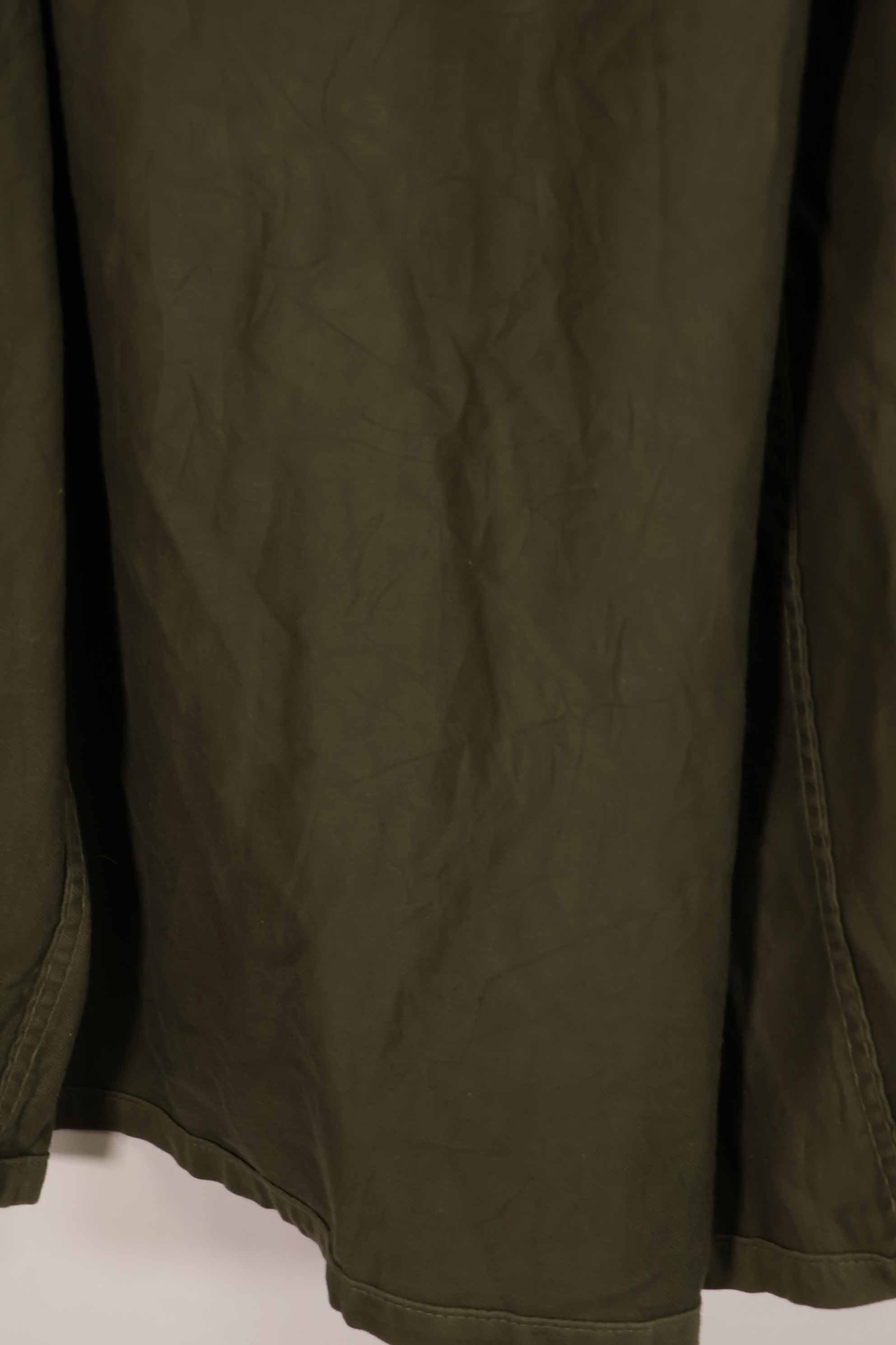 実物 1960年代前半ロット アメリカ軍 OG-107 ユーティリティシャツ 中古品 A