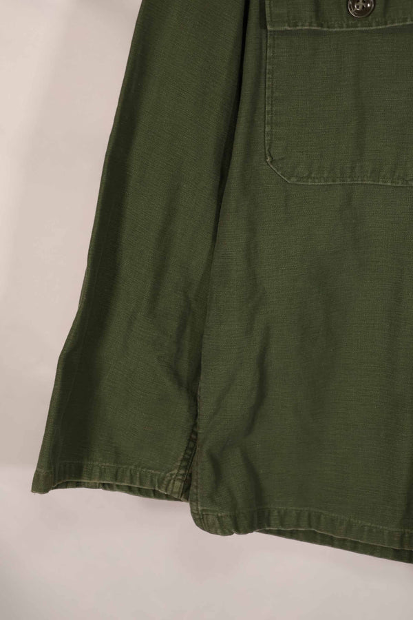 実物 1963年製 アメリカ軍 OG-107 ユーティリティシャツ サイズタグなし 中古品 B