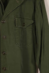 実物 1963年製 アメリカ軍 OG-107 ユーティリティシャツ サイズタグなし 中古品 B