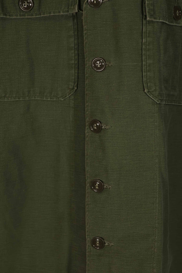 実物 1963年製 アメリカ軍 OG-107 ユーティリティシャツ サイズタグなし 中古品 B