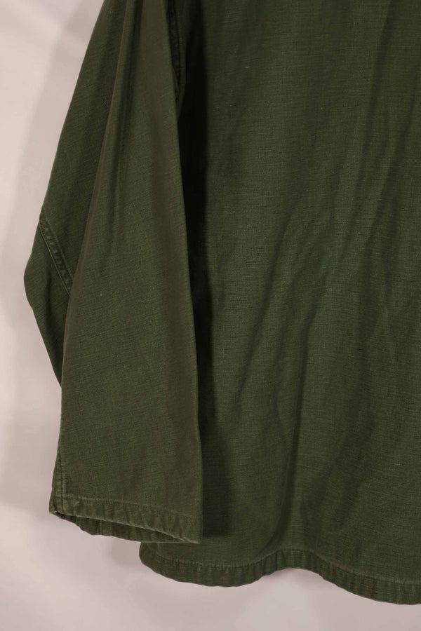 実物 1963年製 アメリカ軍 OG-107 ユーティリティシャツ サイズタグなし 中古品 B