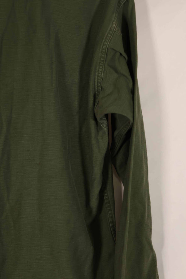 実物 1963年製 アメリカ軍 OG-107 ユーティリティシャツ サイズタグなし 中古品 B