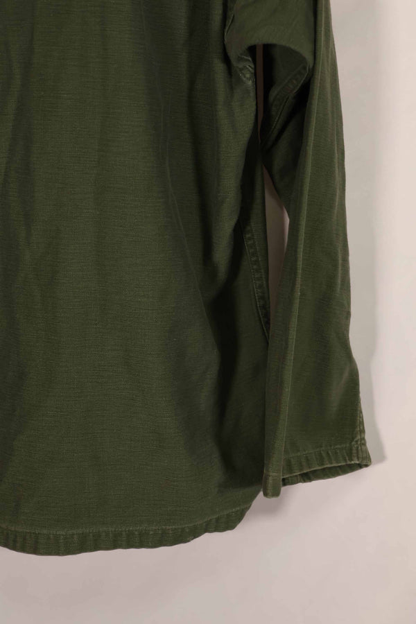 実物 1963年製 アメリカ軍 OG-107 ユーティリティシャツ サイズタグなし 中古品 B