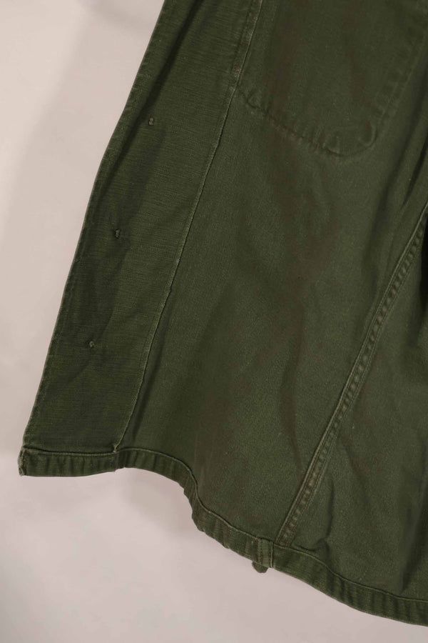 実物 1963年製 アメリカ軍 OG-107 ユーティリティシャツ サイズタグなし 中古品 B