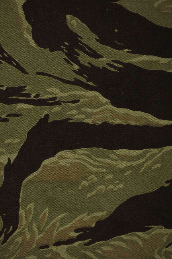 1960年代 クラシックパターン タイガーストライプ シャツ Asian Cut 中古品